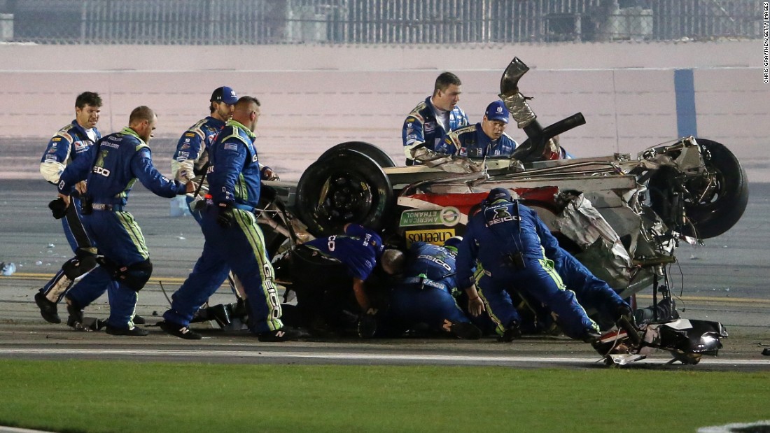Photos: NASCAR crash