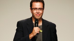 Jared Fogle walks the runway at the Project Subway show during Nolcha Fashion Week New York Spring/Summer 2014 presented by RUSK at Pier 59 Studio on September 11, 2013 in New York City.