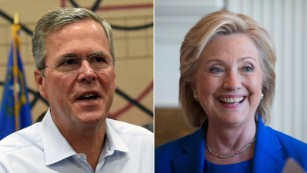The Bush and Clinton relationship roller coaster