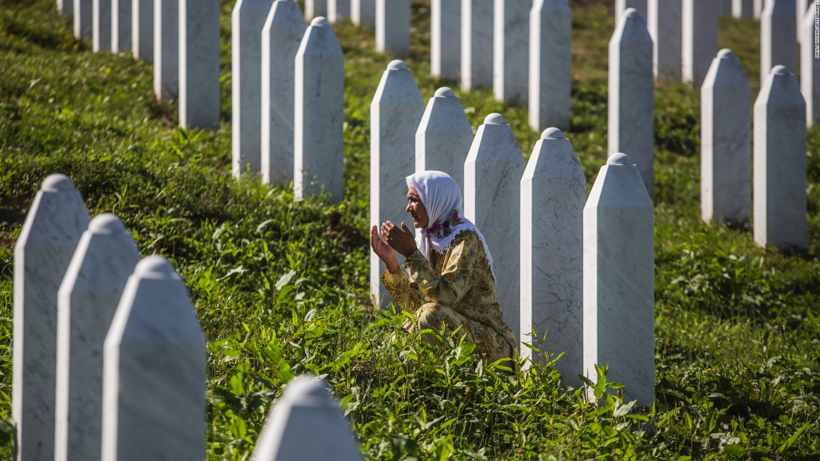 Remembering the victims of the Srebrenica massacre