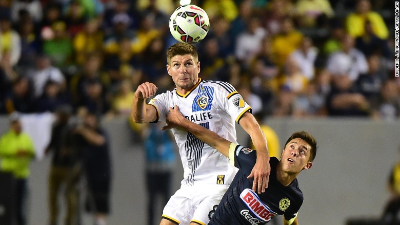 Steven Gerrard began his new adventure in Major League Soccer with a 45 minute showing for Los Angeles Galaxy on Sunday. The former Liverpool captain, who spent 17 years at Anfield, played in the 2-1 win over Mexican side Club America.