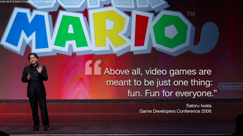 Nintendo’s CEO Satoru Iwata played by his own rules