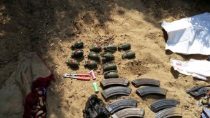 Israel Defense Forces took CNN correspondent Oren Lieberman into some Palestinian tunnels. See some of the weapons seized during their operation to close the smuggling routes.