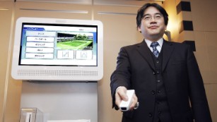 Nintendo president Satoru Iwata presents the Wii game console on December 7, 2006 in Tokyo, Japan. 