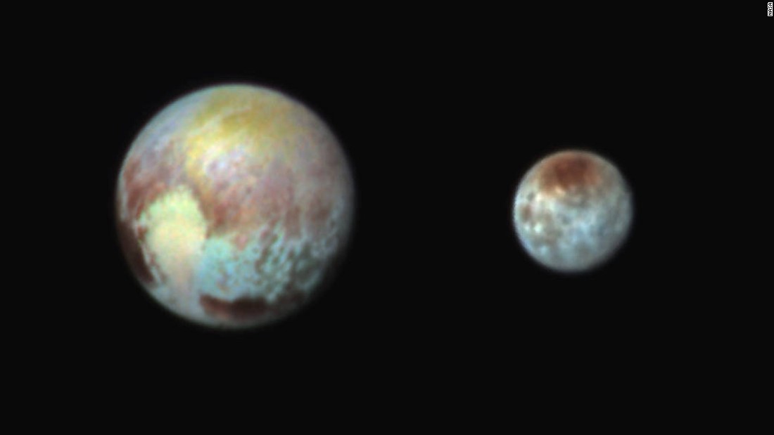 Photos of Pluto show planet in flux