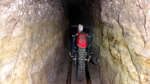 Authorities say there was a modified motorcycle on tracks inside the tunnel Joaquin &quot;El Chapo&quot; Guzman used to escape from a maximum-security prison.