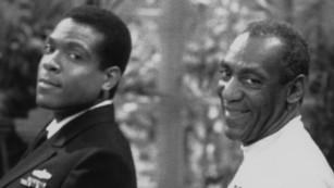 Joseph C. Phillips as Lt. Martin Kendall and Bill Cosby as Dr. Heathcliff &#39;Cliff&#39; Huxtable