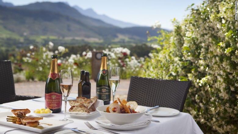 Cape Winelands is home to Pinotage, the only new grape variety created outside Europe. It has many renowned vineyards. Haute Cabriere (pictured here) lies in Franschhoek, one of the <a href="http://edition.cnn.com/2015/07/27/travel/seven-best-cape-town-vineyards/">popular wine trails</a>. 