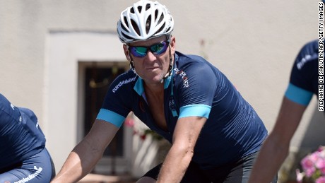 What was Lance Armstrong doing at Tour de France?