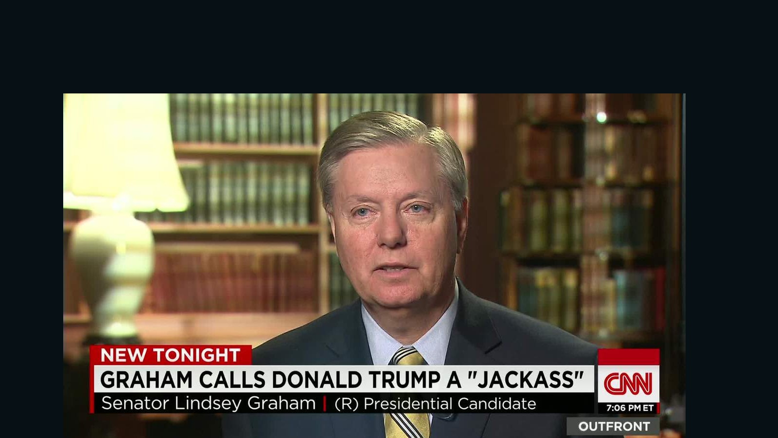 Sen. Lindsey Graham: Donald Trump is a 'jackass'