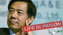 Once a rising star of the Chinese Communist Party, <a href="http://cnn.com/2013/09/21/world/asia/china-bo-xilai-verdict/">Bo Xilai fell from power</a> in an explosive scandal involving murder, betrayal and financial skullduggery. Bo pleaded not guilty and challenged the prosecution's case in a rare public trial. He was jailed for taking bribes, embezzlement and abuse of power. His career unraveled after his wife, Gu Kailai, poisoned a British businessman, and his right-hand man, Wang Lijun, fled to the U.S. consulate in Chengdu. 