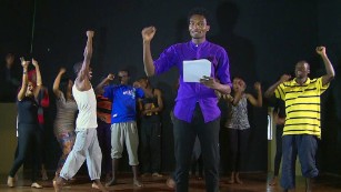 Kenyan musical brings Obama&#39;s life to the stage