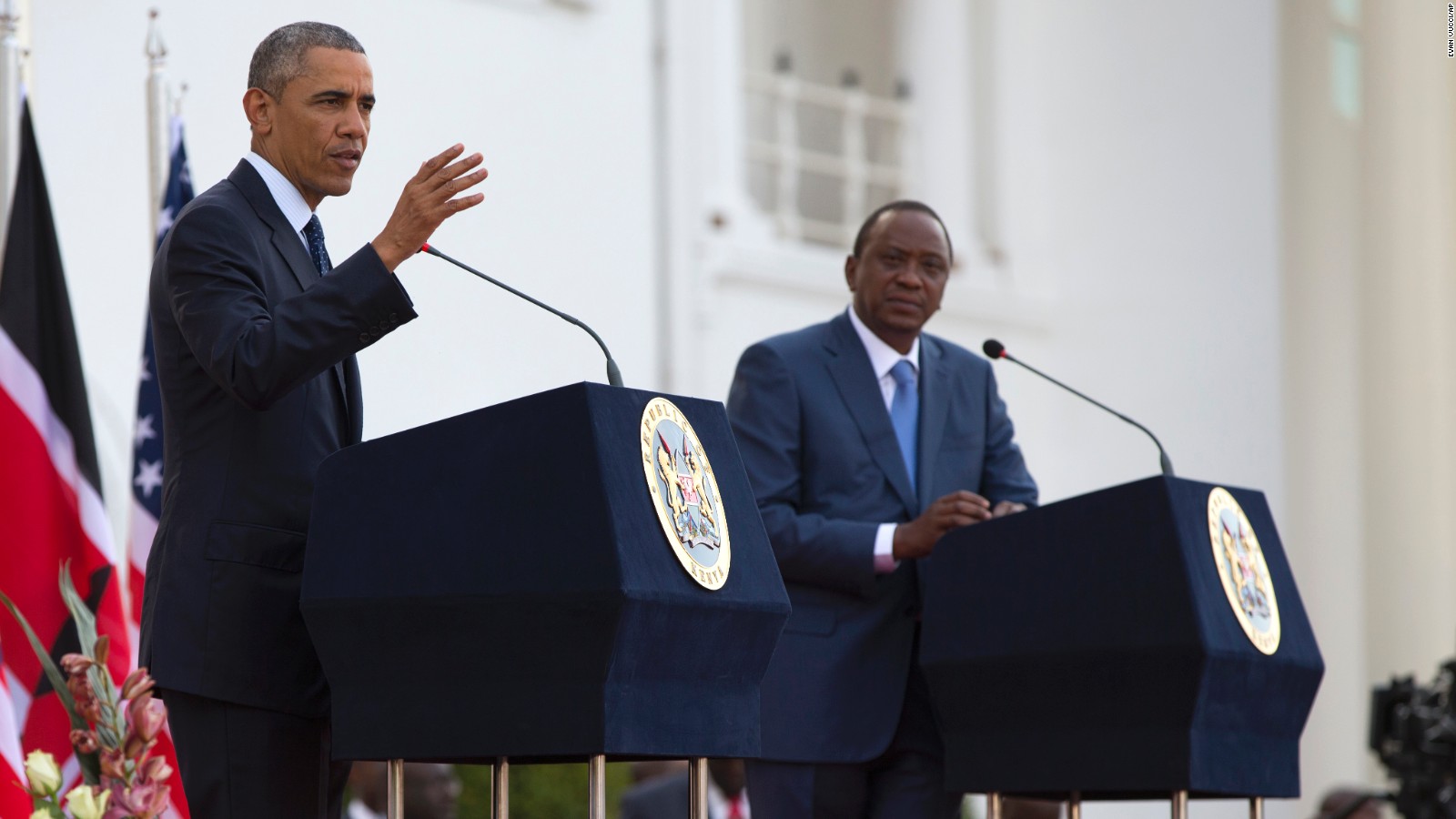 Obama visits Kenya and Ethiopia