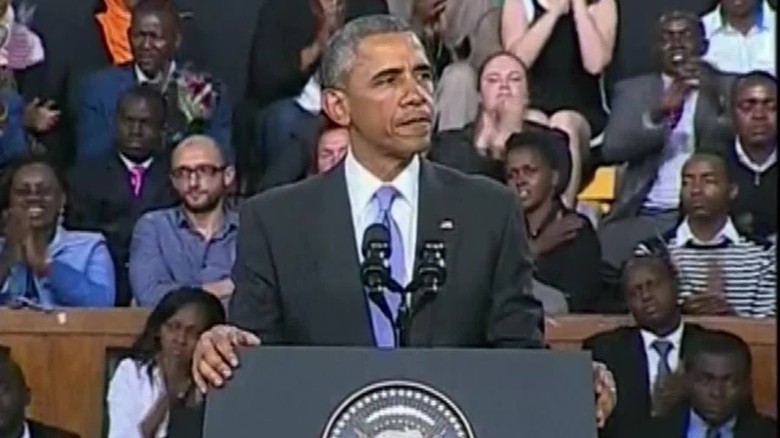 Obama delivers powerful speech to the people of Kenya