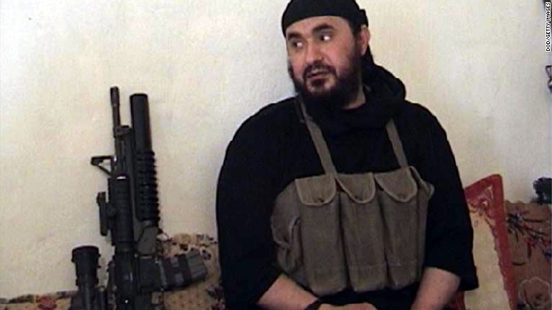 Abu Musab al-Zarqawi in an undated photo from the U.S. Department of Defense.