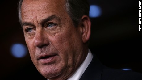 U.S. Speaker of the House Rep. John Boehner (R-OH) speaks to members of the media during his weekly news conference July 16, 2015 on Capitol Hill in Washington, D.C.