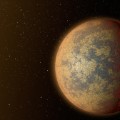 This is an artist's concept of how planet HD 219134b might look.