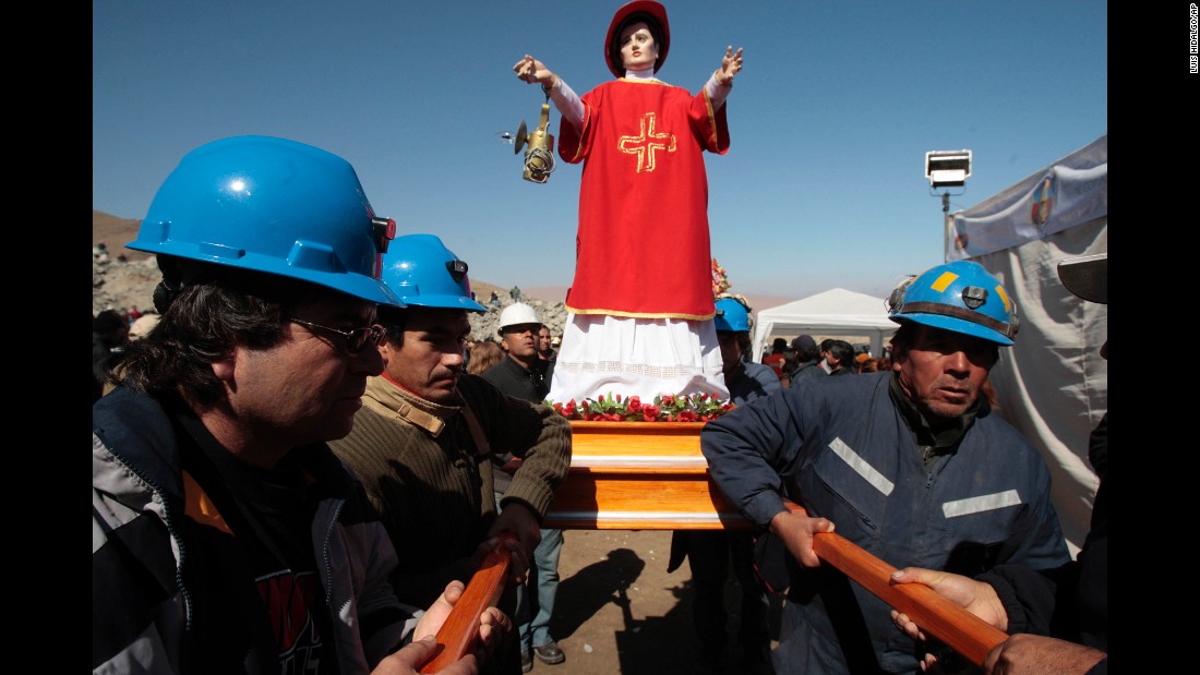 Pope has gifts for Chile miners