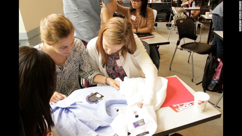 Students create accessible designs for disabled people at MIT&#39;s OpenStyleLab in Cambridge, Massachusetts.
