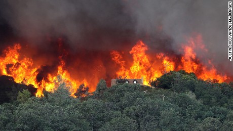 Thousands evacuated as California wildfires spread - CNN.com