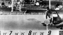 Carl Lewis ran and jumped into Olympic history in the absence of the boycotting Eastern Bloc nations. He won four gold medals across sprinting and the long jump to equal the haul of his fellow American Jesse Owens in Berlin 48 years earlier.