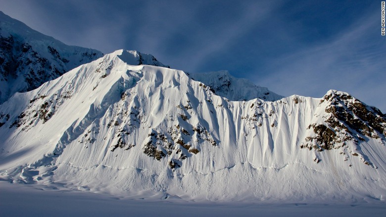 The longest section of the West Buttress route on Denali follows the Kahiltna Glacier and winds through ridges of rock and ice and crevasse fields as it gains elevation.