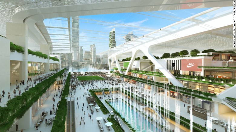 It wouldn't be Dubai if it didn't have plenty of shopping opportunities. The Meydan One Mall will have more than 540,000 square meters of retail outlets.
