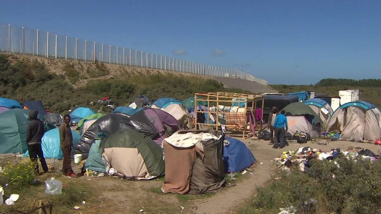 Inside the migrant 'Jungle' of Calais