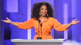 PASADENA, CA - FEBRUARY 22:  Oprah Winfrey speaks onstage during the 45th NAACP Image Awards presented by TV One at Pasadena Civic Auditorium on February 22, 2014 in Pasadena, California.  (Photo by Kevin Winter/Getty Images for NAACP Image Awards)