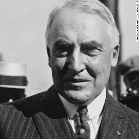 Warren G. Harding (1865 - 1923), the United States Senator from Ohio, 1920. He became US President in 1921. (Photo by FPG/Getty Images)