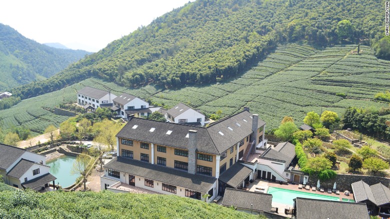 Head chef at French-style country hotel Le Passage Mokhan Shan in China&#39;s Zhejiang province, Toyo Koda says locally grown tea is a trending ingredient in cuisine. Le Passage Mokhan Shan has its own tea plantation in the backyard.