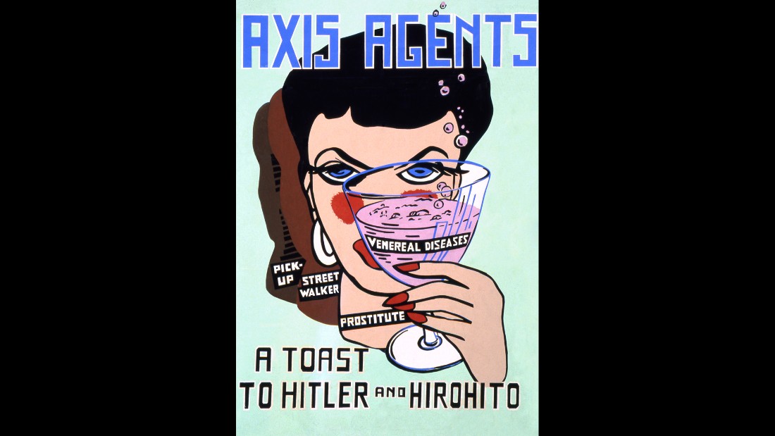 Meet The Shady Ladies Of Wwii Anti Vd Posters
