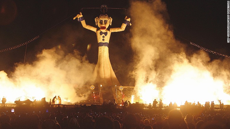 The burning of Zozobra has been an annual ritual in Santa Fe since 1924. The enormous puppet is stuffed with shredded police reports, divorce papers and other unfortunate documents. The annual event is held this year on September 4.