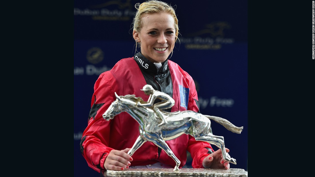 Female jockey poised to reign in sport of kings