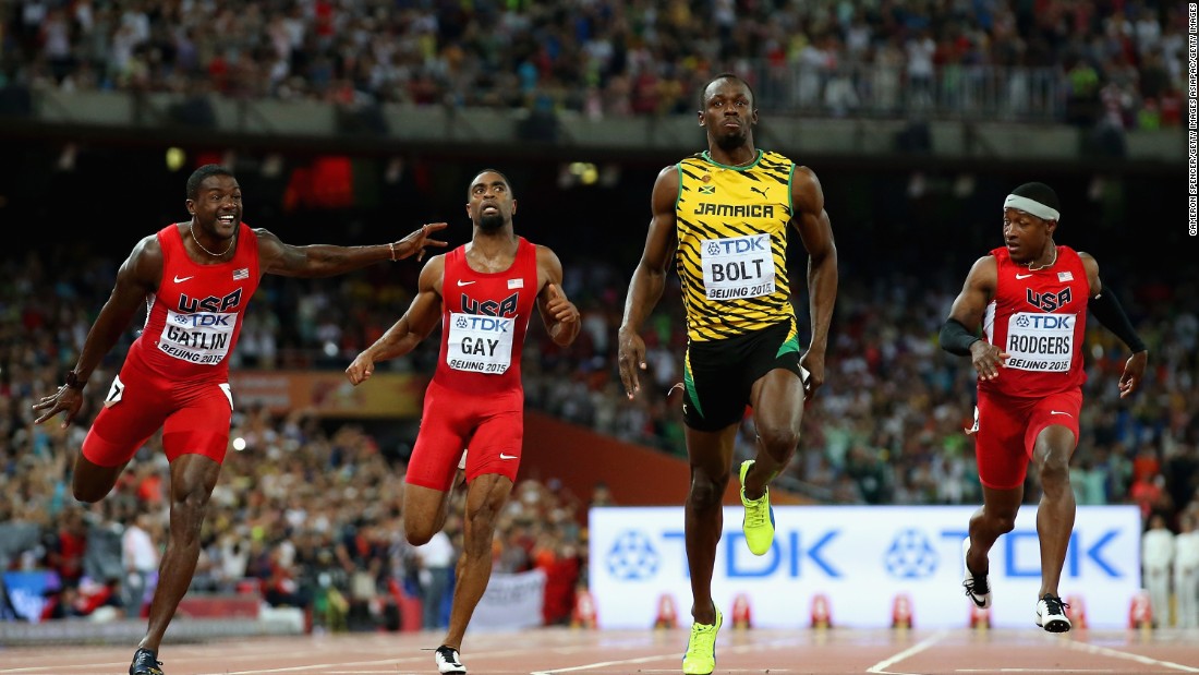 Usain Bolt strikes again