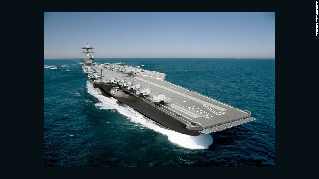 Tuned-up Navy carrier gets test drive