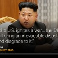 Quote board North Korea KCNA