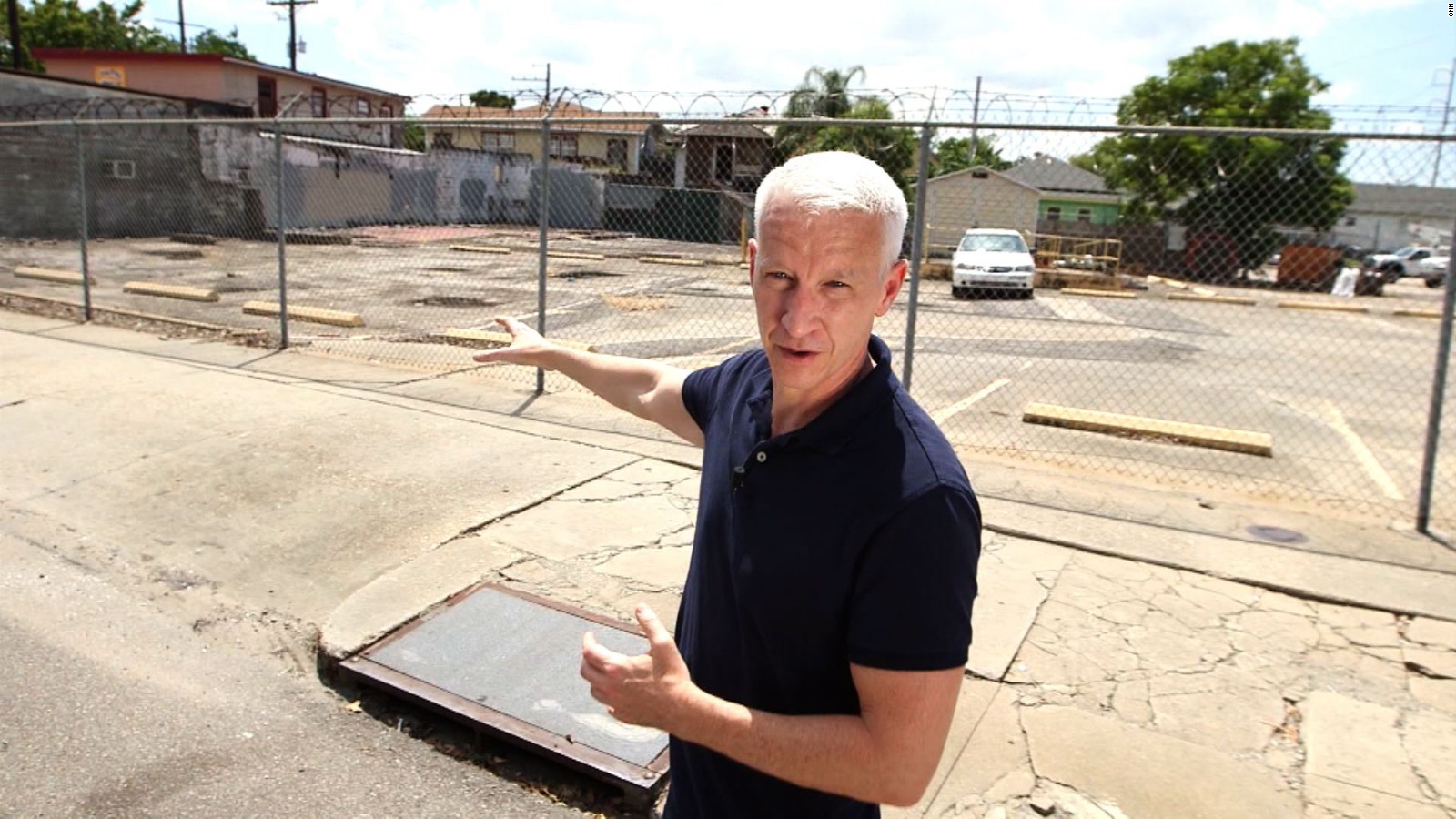 Anderson Cooper returns to New Orleans 10 years later