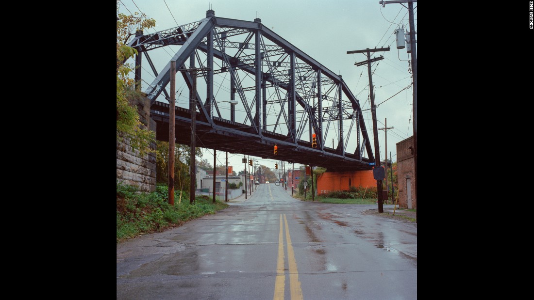 A bridge in Cleveland