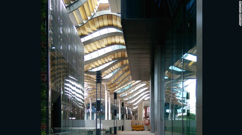 South Beach&#39;s curvilinear sheltered roof tempers Singapore&#39;s climate to provide shady and sheltered public spaces and encourage tropical breezes -- a novel (and welcome) alternative to the city&#39;s typical and ubiquitous air-conditioned shopping malls. &lt;br /&gt;