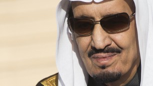 Saudi King Salman ascended to the throne in January 2015.