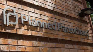 A Planned Parenthood location is seen on August 5, 2015 in New York City. The women's health organization has come under fire from Republicans recently after an under cover video allegedly showed a Planned Parenthood executive discussing selling cells from aborted fetuses. 