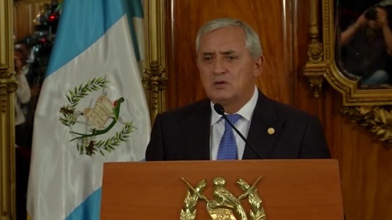 Guatemalan President Otto Pérez Molina resigns