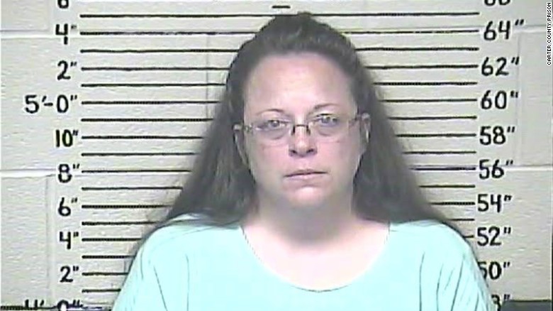 Rowan County, Kentucky, clerk Kim Davis files an appeal in her contempt of court ruling
