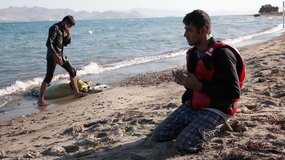 'I would've been dead in 10 minutes,' says Syrian refugee