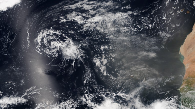 Tropical Storm Grace forms in far eastern Atlantic