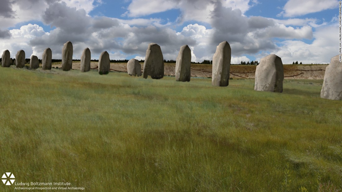 A bigger version of Stonehenge?