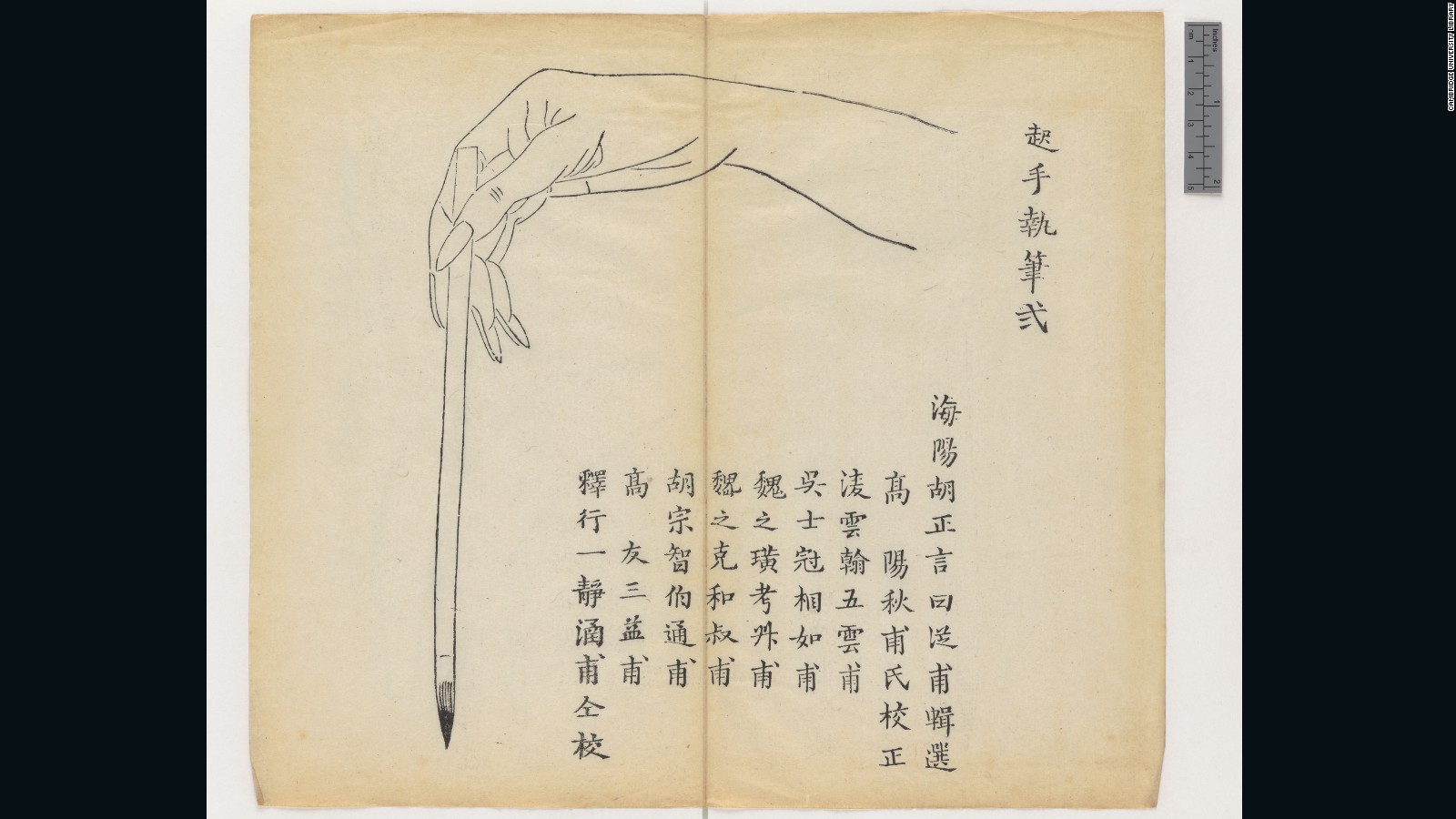 Instructions on brush technique