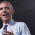 U.S. President Barack Obama speaks at Macomb Community College in Warren, Michigan on September 9, 2015.