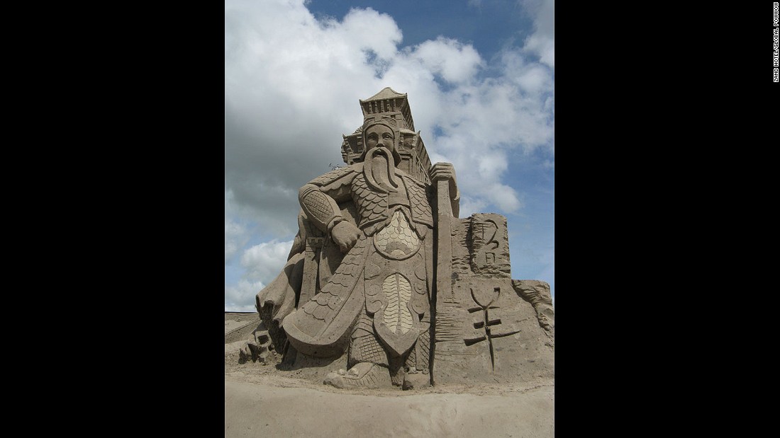 You can spend the night in a sandcastle